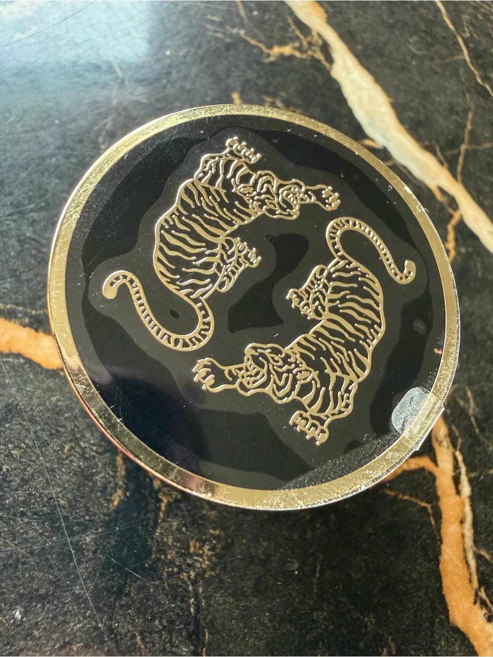 Black and Gold Tiger PopSocket